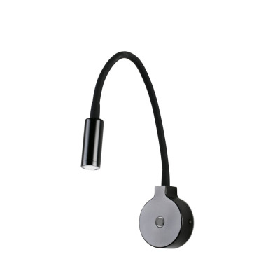 24016 Faro PIXIE READER BLACK LED 4W  2700K