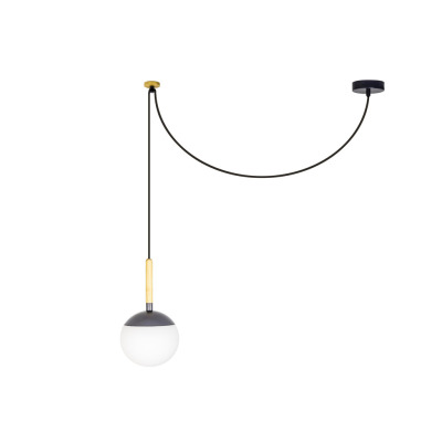 28210 Faro MINE PC GREY PENDANT LAMP