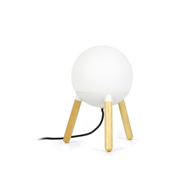 28211 Faro MINE PC WHITE TABLE LAMP WITHOUT DIFFUSOR