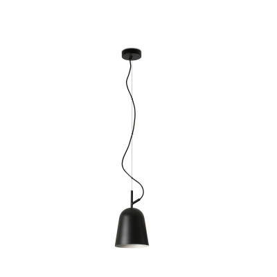 28263 Faro STUDIO PENDANT LAMP M BLACK 1XE14