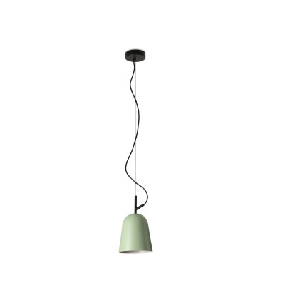 28265 Faro STUDIO PENDANT LAMP M GREEN 1XE14