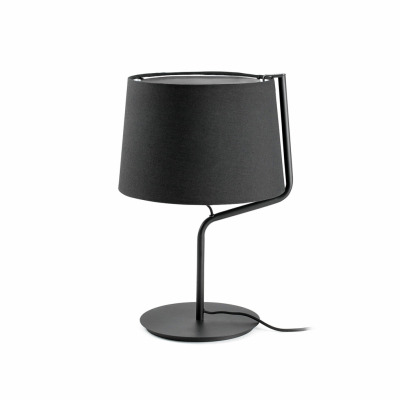 29333 Faro BERNI BLACK TABLE LAMP 1 X E27 20W