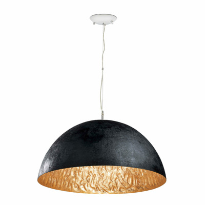 29468 Faro MAGMA-P BLACK AND GOLD PENDANT LAMP 3 X E27 60W