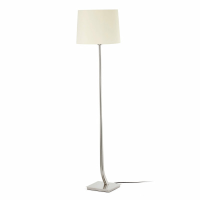 29686-08 Faro REM Nickel mat/beige floor lamp