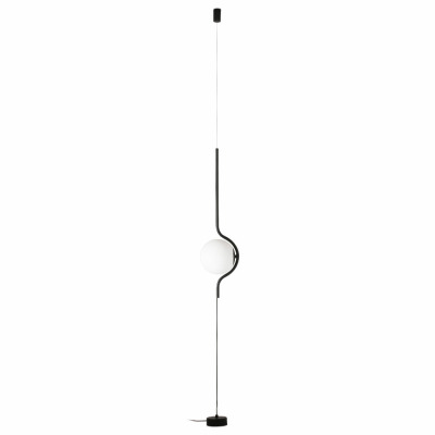 29699 Faro LE VITA BLACK PENDANT/FLOOR LAMP  LED 7W 2700K