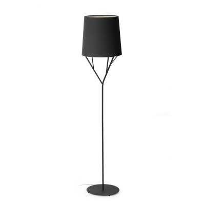 29868 Faro TREE BLACK FLOOR LAMP 1 X E27 60W