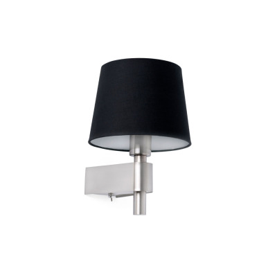 29975 Faro ROOM BLACK WALL LAMP E27 60W
