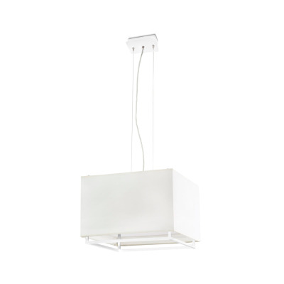 29988 Faro VESPER-2 WHITE PENDANT LAMP 3XE27 20W