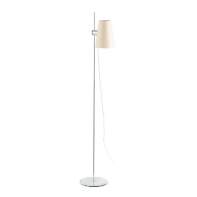 29998 Faro LUPE CHROME FLOOR LAMP 1XE27 MAX 20W