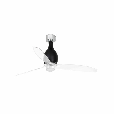 32026-10 Faro MINIETERFAN ?1280MM SHINY BLACK 17W 3000K