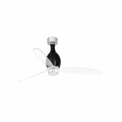 32027-10 Faro MINI ETERFAN ?1280MM MATT BLACK 17W 3000K