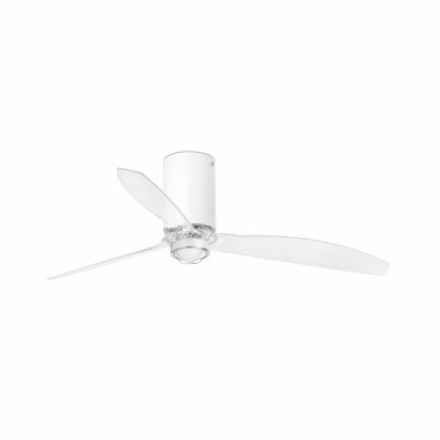 32039WP-9 Faro MINI TUBE FAN ?1280MM MATT WHITE 3 BLADES NO/R