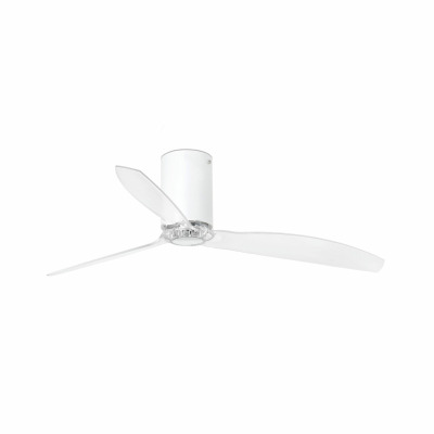 32039WP Faro MINI TUBE FAN ?1280 MM MATT WHITE 3 BLADES NO/R