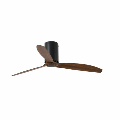 32042 Faro MINI TUBE FAN ?1280 MM MATT BLACK 3 WOOD BL