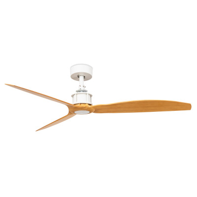 32110WP Faro JUST FAN ?1280MM WHITE 3 BLADES LIGHT WOOD N/R