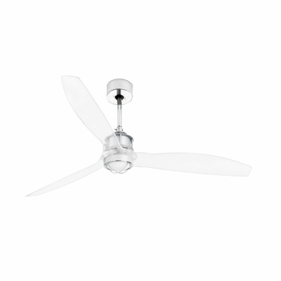 33394WP-9 Faro JUST FAN ?1280MM CHROME B. TRANS 17W 3000K NO/R