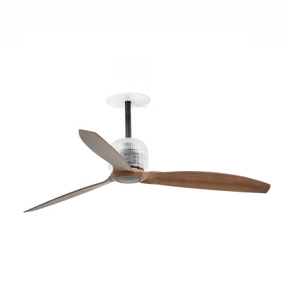 33395DR TK-Lighting DECO FAN RECESSED ?1280 BLACK 3B NOGAL