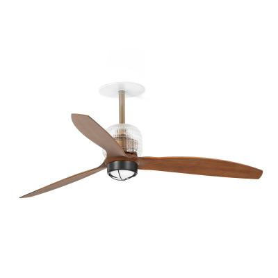 33398DR1N TK-Lighting DECO FAN RECESSED ?1280 ORO VIE 3B WALNUT 3000K