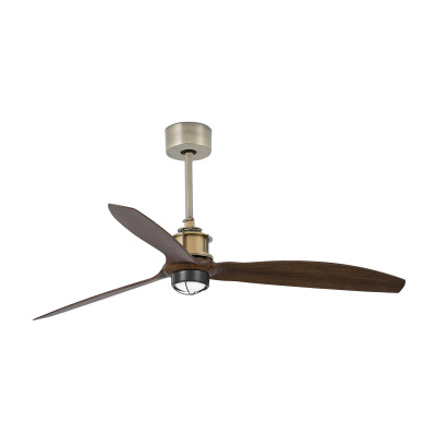 33398WT1N TK-Lighting JUST FAN M ?1280 OLD GOLD 3B NOGAL 3000K TUYA