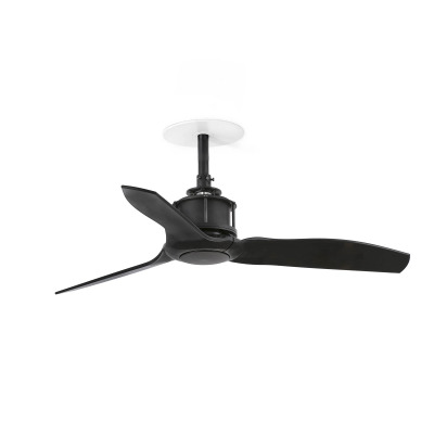 33424R TK-Lighting JUST FAN S RECESSED ?810 BLACK 3B NEGRAS