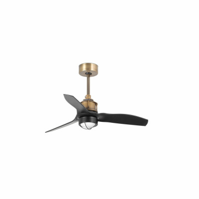33429WP-10 Faro JUSTFAN XS ?810MM O/V BLADES BLACK 17W 3000K W/R