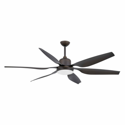 33466A Faro TILOS ?168CMS DARK BROWN 6 BLADES 2xE27