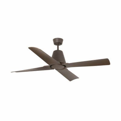 33490WP Faro TYPHOON DC ?1300MM BROWN 4 BLADES IP44 W/R