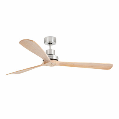 33504DC Faro LANTAU-G MATT NICKEL/PINE CEILING FAN