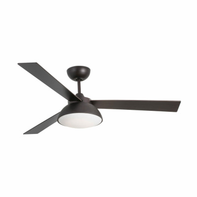 33523 Faro RODAS L LED Brown fan with DC motor