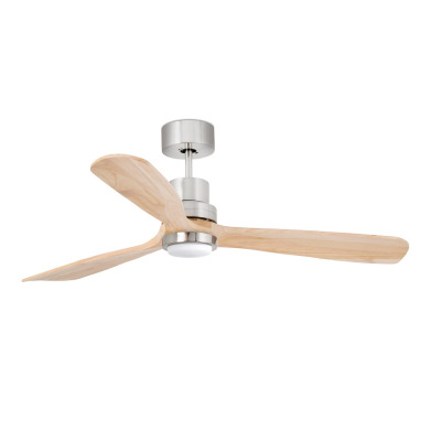 33560DC Faro LANTAU ? 1320 MATT NICKEL 3 BLADES 15W 3000K