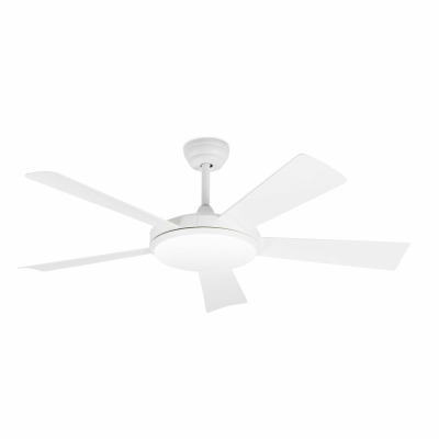33803 Faro SAONA ?1230 MM WHITE CEILING FAN 5 BLADES LED 24W