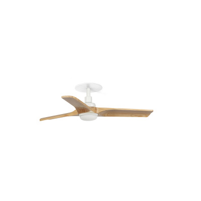 33805R1S TK-Lighting HEYWOOD S RECESSED ?900 WHITE 3B PINE 10W SWT