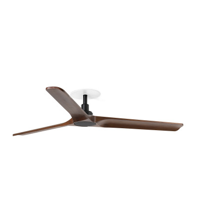 33809R TK-Lighting HEYWOOD L RECESS ?1320 BLACK 3P WALNUT OSC