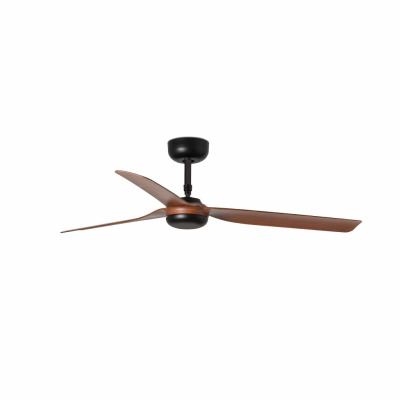 33817 Faro PUNT ?1300MM BLACK 3 BLADES DARK WOOD
