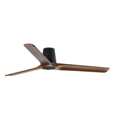 33839 TK-Lighting HEYWOOD TUB L ?1320MM BLACK 3 BLADES WOOD DARK