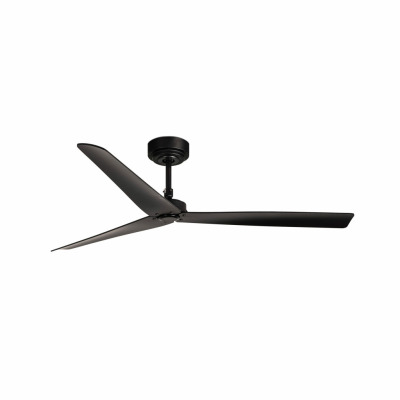 34100 Faro MILOS ?1320mm BLACK 3 BLADES PLYWOOD