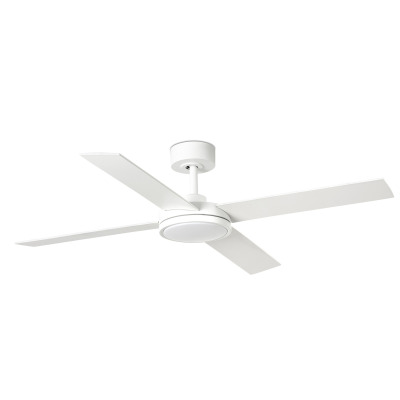 34265 Faro SAINT ?1320MM WHITE 4 WHITE BLADES 24W CCT