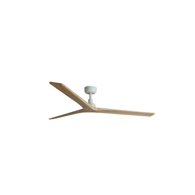 34279 Faro KLIM L ?1500MM WHITE 3 BLADES PINE