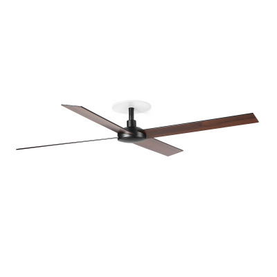 34356R TK-Lighting RUDDER L 4 RECESS ?1320 BLACK 4P BLACK WALNUT