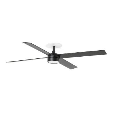 34356R1S TK-Lighting RUDDER L 4 RECESSED ?1320 BLACK 4B NE NOGAL 20W SW