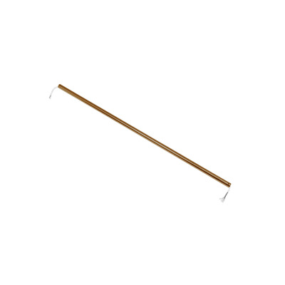 3T041713 TK-Lighting ACCESSORY DOWNROD 400mm ?21 OLD GOLD CUBA