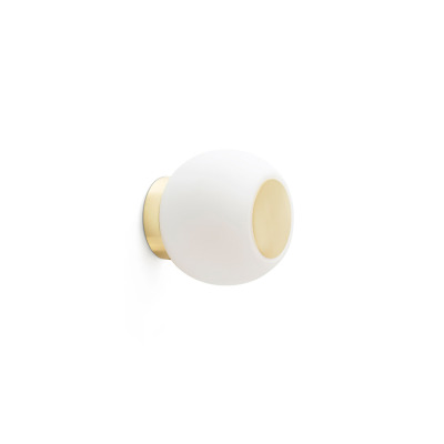 40090 Faro MOY CEILING OR WALL LAMP GOLD LED 4W 3000K