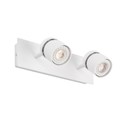 40664 Faro COCO WALL LAMP WHITE 2xGU10