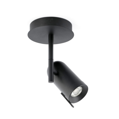 43530 Faro ORLEANS Black ceiling lamp