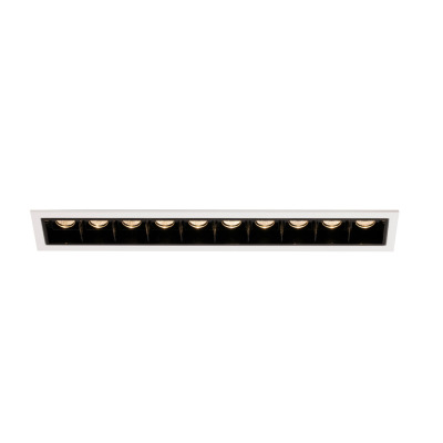 43703 Faro TROOP 10L white recessed lamp