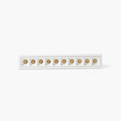 43703927311 Faro TROOP RECESSED WHITE-WHITE 10X2W 36° 2700K CRI90
