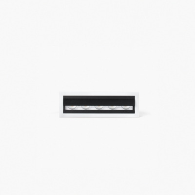 43710940012 Faro TROOP WALL WASHER WHITE-BLACK 4000K CRI90