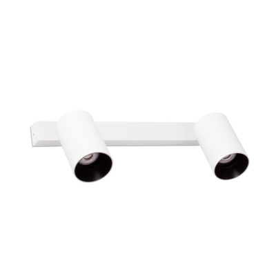 43742 Faro STAN W/ LAMP CEILING LAMP WHITE 2xGU10