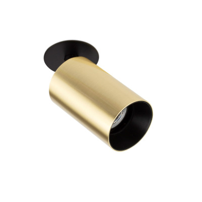 43761 Faro STAN RECESSED SATIN GOLD 1xGU10