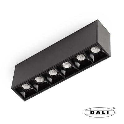 5010293012D Faro NESO POINT-6 3000K 12 D BLACK DALI